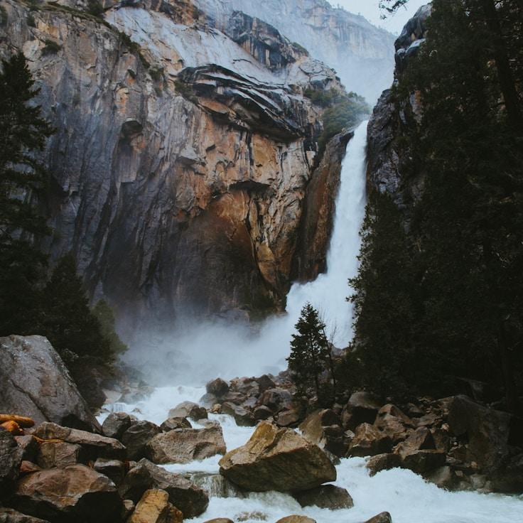 National parks landscape